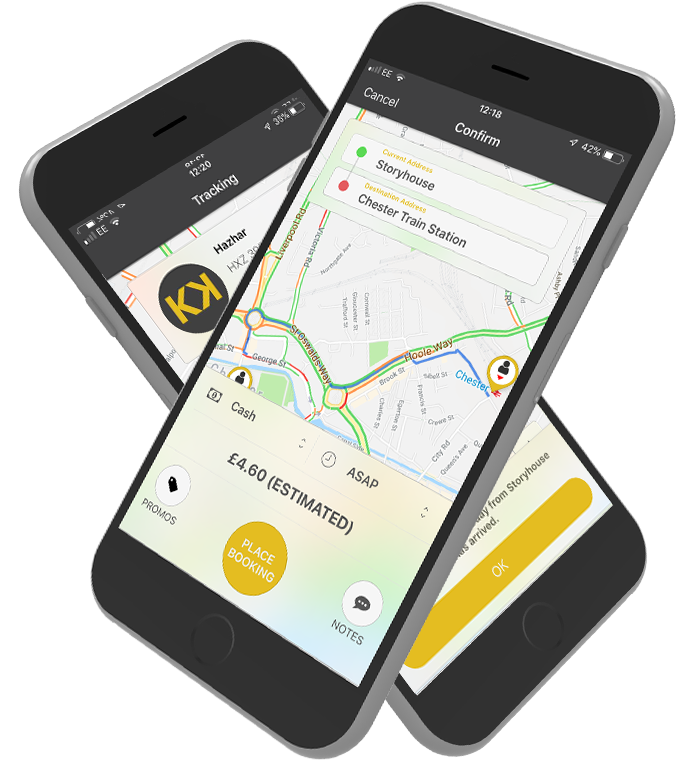 KingKabs taxi app